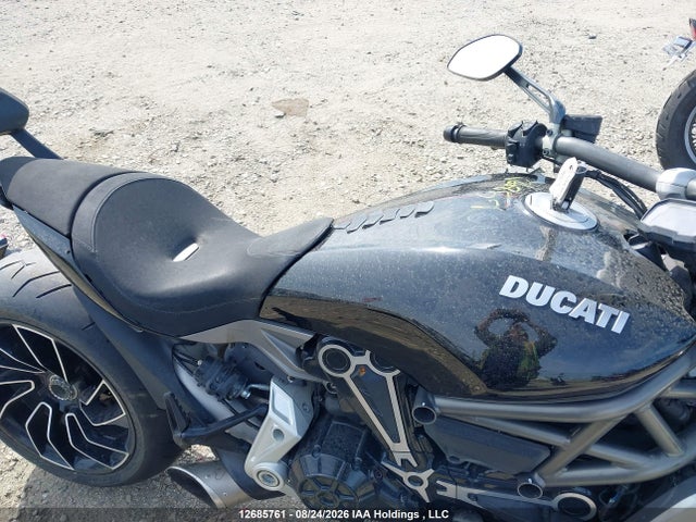 12685761 :رقم المزاد ، ZDM13BKW9GB001806 vin ، 2016 Ducati Xdiavel مزاد بيع