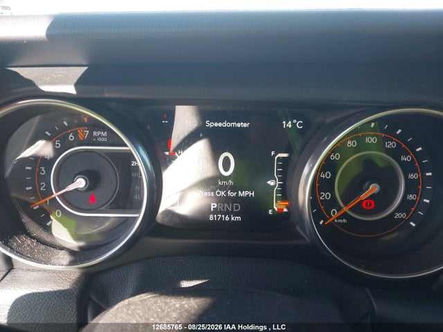 Продаж на аукціоні авто 2019 Jeep Wrangler Unlimited Sahara, vin: 1C4HJXEG9KW676607, номер лоту: 12685765