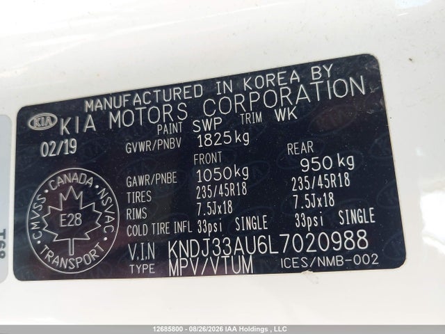 KIA SOUL EX 2020 KNDJ33AU6L7020988 Image 19