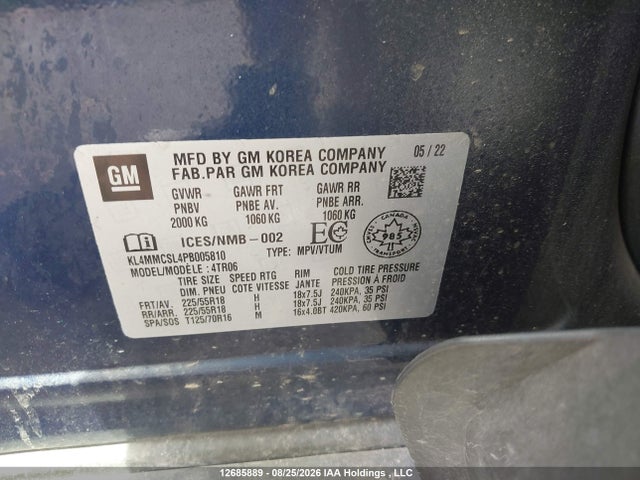 Продажа на аукционе авто 2023 Buick Encore Gx, vin: KL4MMCSL4PB005810, номер лота: 12685889