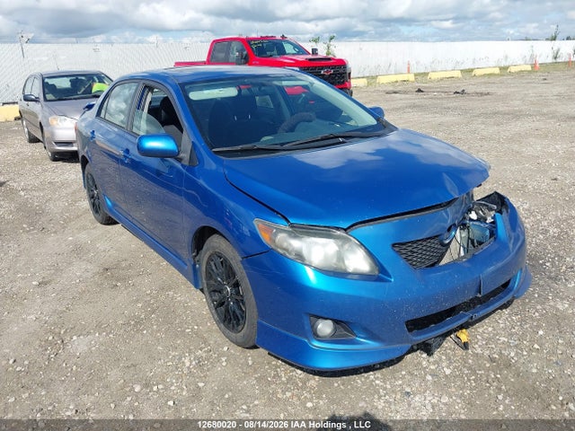 12680020 :رقم المزاد ، 2T1BU40E19C001435 vin ، 2009 Toyota Corolla S مزاد بيع