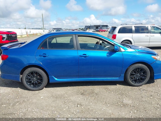 2009 Toyota Corolla S მანქანა იყიდება აუქციონზე, vin: 2T1BU40E19C001435, აუქციონის ნომერი: 12680020