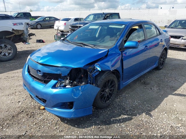 2009 Toyota Corolla S მანქანა იყიდება აუქციონზე, vin: 2T1BU40E19C001435, აუქციონის ნომერი: 12680020