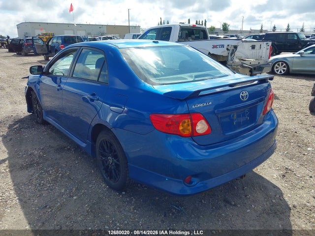 2009 Toyota Corolla S მანქანა იყიდება აუქციონზე, vin: 2T1BU40E19C001435, აუქციონის ნომერი: 12680020