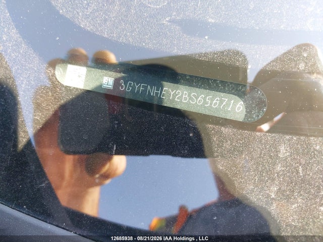 12685938 :رقم المزاد ، 3GYFNHEY2BS656716 vin ، 2011 Cadillac Srx مزاد بيع
