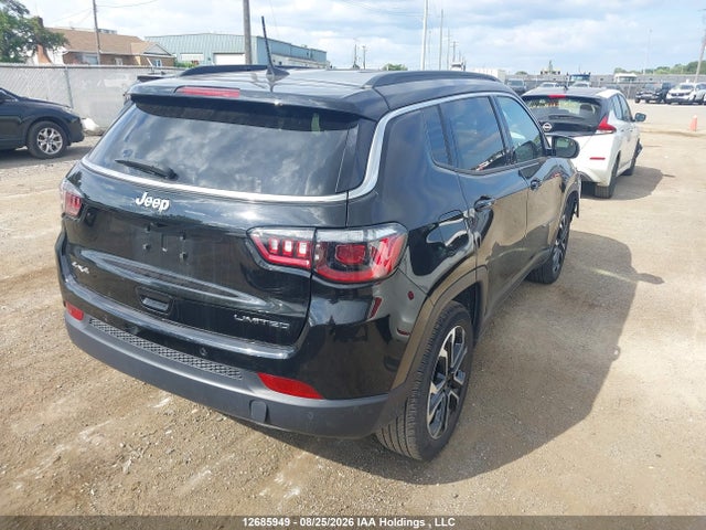 12685949 :رقم المزاد ، 3C4NJDCN1PT567560 vin ، 2023 Jeep Compass Limited مزاد بيع