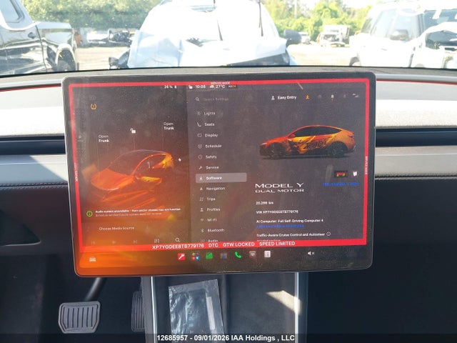 Auction sale of the 2026 Tesla Model Y Long Range Launch Series/premium All-wheel Drive, vin: XP7YGDEE8TB779176, lot number: 12685957