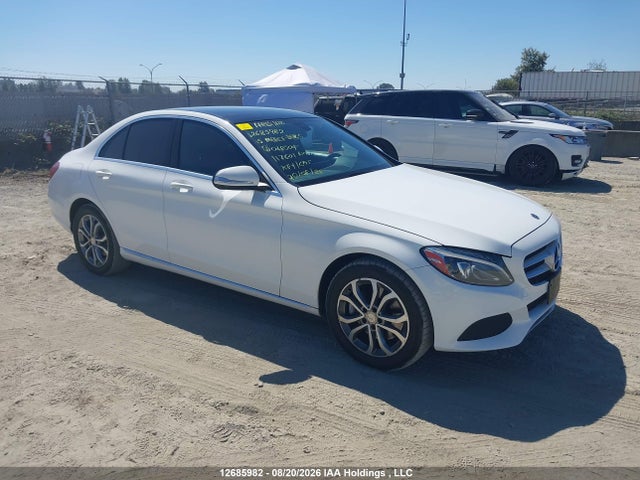 12685982 :رقم المزاد ، 55SWF4KB3FU048504 vin ، 2015 Mercedes-benz C 300 4matic مزاد بيع