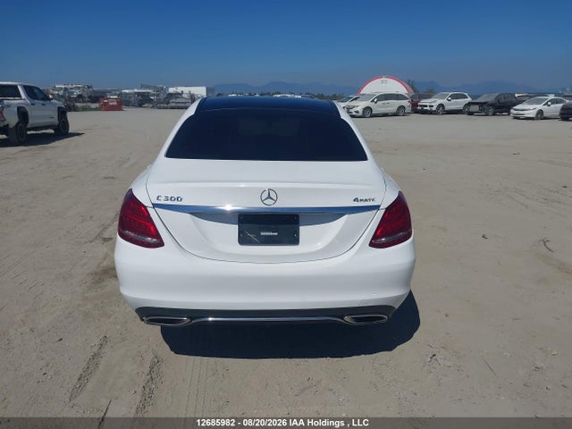 Продаж на аукціоні авто 2015 Mercedes-benz C 300 4matic, vin: 55SWF4KB3FU048504, номер лоту: 12685982