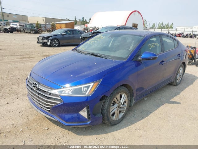 Aukcja sprzedaży 2019 Hyundai Elantra Sel/value/limited, vin: KMHD84LF8KU875870, numer aukcji: 12685997