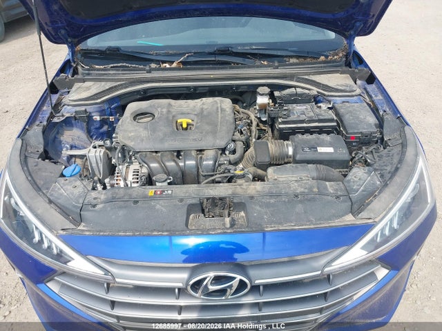 Aukcja sprzedaży 2019 Hyundai Elantra Sel/value/limited, vin: KMHD84LF8KU875870, numer aukcji: 12685997