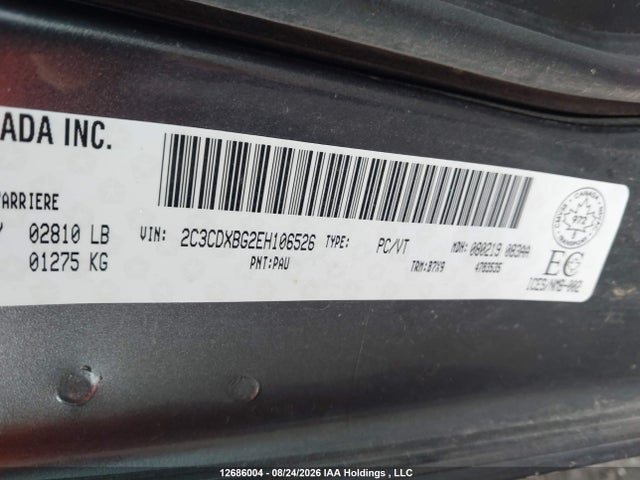 Dodge Charger 2014 2C3CDXBG2EH106526 Image 9