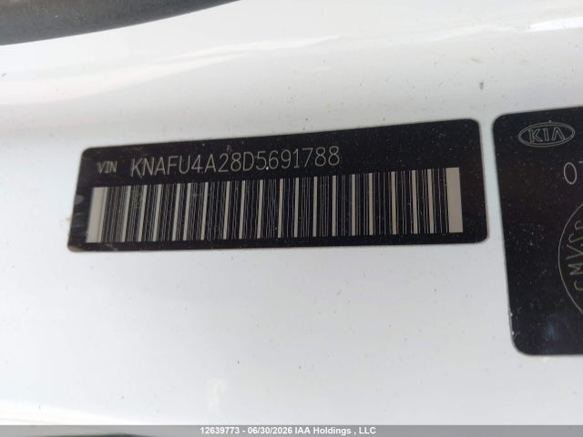 2013 Kia Forte Ex მანქანა იყიდება აუქციონზე, vin: KNAFU4A28D5691788, აუქციონის ნომერი: 12639773