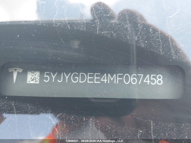 Tesla Model Y Long Range 2021 5YJYGDEE4MF067458 Image 18