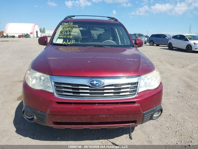 12680746 :رقم المزاد ، JF2SH6CC0AG703733 vin ، 2010 Subaru Forester 2.5 X Touring Package مزاد بيع