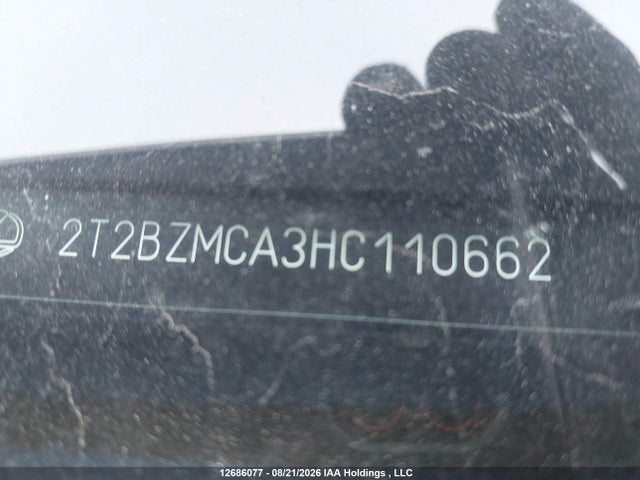 2T2BZMCA3HC110662 Lexus Rx 350/base/f Sport