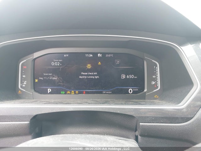 2024 Volkswagen Tiguan Comfortline მანქანა იყიდება აუქციონზე, vin: 3VVMB7AX3RM152527, აუქციონის ნომერი: 12686090