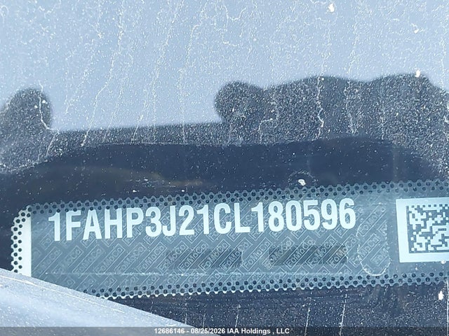Auction sale of the 2012 Ford Focus Titanium, vin: 1FAHP3J21CL180596, lot number: 12686146