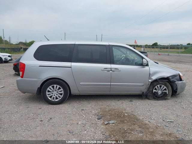 2011 Kia Sedona Ex მანქანა იყიდება აუქციონზე, vin: KNDMG4C78B6423051, აუქციონის ნომერი: 12686149