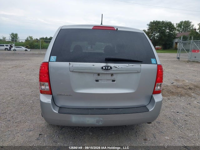 2011 Kia Sedona Ex მანქანა იყიდება აუქციონზე, vin: KNDMG4C78B6423051, აუქციონის ნომერი: 12686149