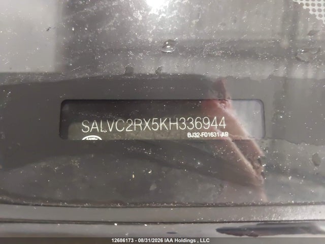 12686173 :رقم المزاد ، SALVC2RX5KH336944 vin ، 2019 Land Rover Range Rover Evoque Landmark Edition مزاد بيع