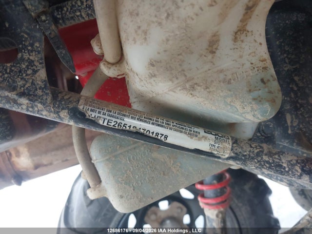 2008 Honda Trx500 Fg მანქანა იყიდება აუქციონზე, vin: 1HFTE265184701878, აუქციონის ნომერი: 12686176