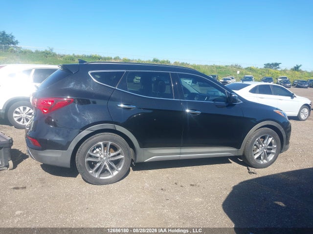 12686180 :رقم المزاد ، 5XYZUDLA3HG427332 vin ، 2017 Hyundai Santa Fe Sport مزاد بيع