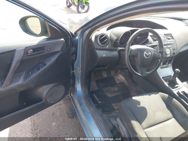 2011 Mazda 3 I მანქანა იყიდება აუქციონზე, vin: JM1BL1UF5B1457727, აუქციონის ნომერი: 12686187