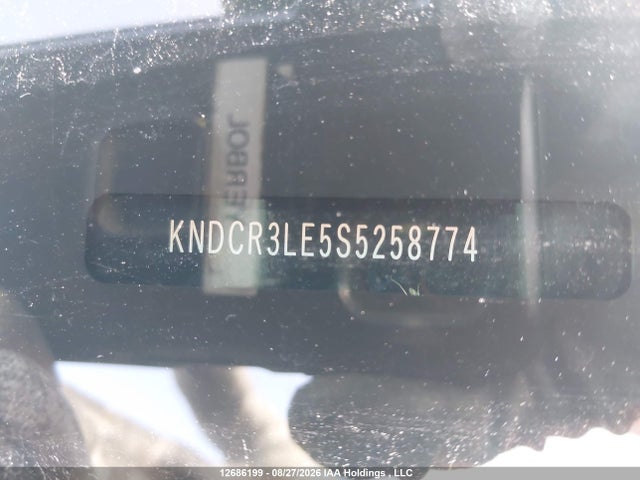 KNDCR3LE5S5258774 KIA Niro Ex/ex Touring