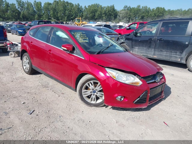 12686207 :رقم المزاد ، 1FAHP3M21CL401268 vin ، 2012 Ford Focus Sel مزاد بيع