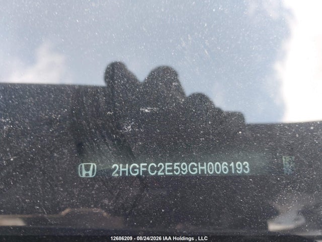 Honda Civic Lx 2016 2HGFC2E59GH006193 Image 21