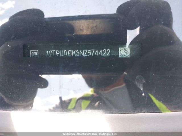 1GTPUAEK3NZ574422 GMC Sierra 1500 Pro