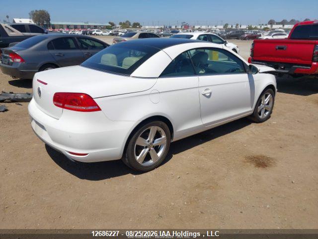 Aukcja sprzedaży 2012 Volkswagen Eos Comfortline, vin: WVWBD7AH8CV000684, numer aukcji: 12686227