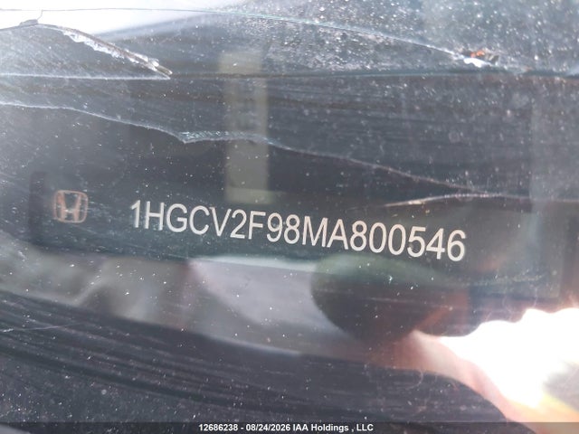 1HGCV2F98MA800546 Honda Accord Touring 2.0t