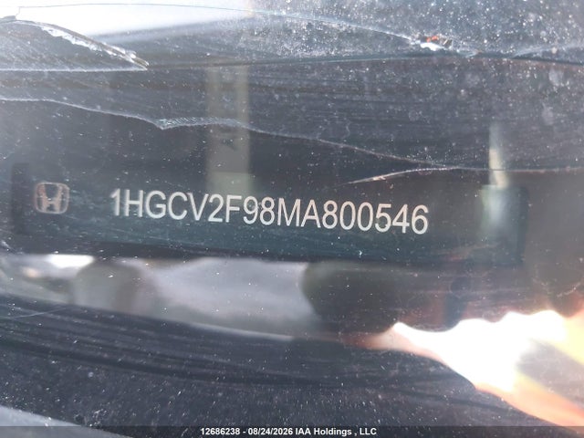 1HGCV2F98MA800546 Honda Accord Touring 2.0t