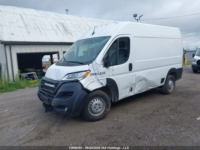 12686293 :رقم المزاد ، 3C6LRVCG7SE540729 vin ، 2025 Ram Promaster 2500 High Roof 136 In. Wb مزاد بيع