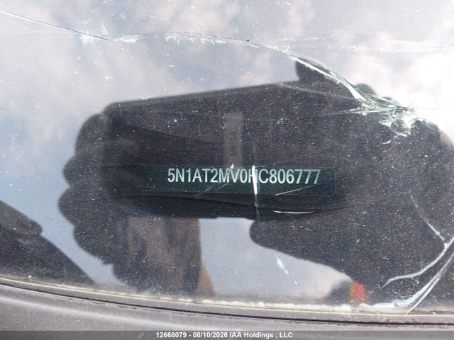 5N1AT2MV0HC806777 Nissan Rogue S/sl Platinum/sv