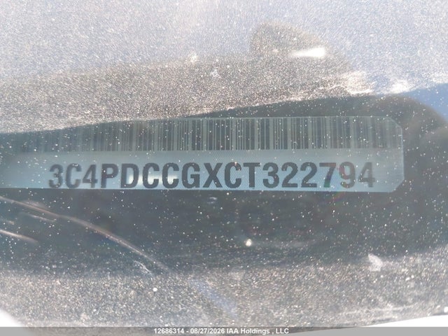 Aukcja sprzedaży 2012 Dodge Journey Sxt, vin: 3C4PDCCGXCT322794, numer aukcji: 12686314