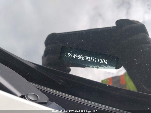 Aukcja sprzedaży 2019 Mercedes-benz C 300 4matic, vin: 55SWF8EB0KU311304, numer aukcji: 12686339