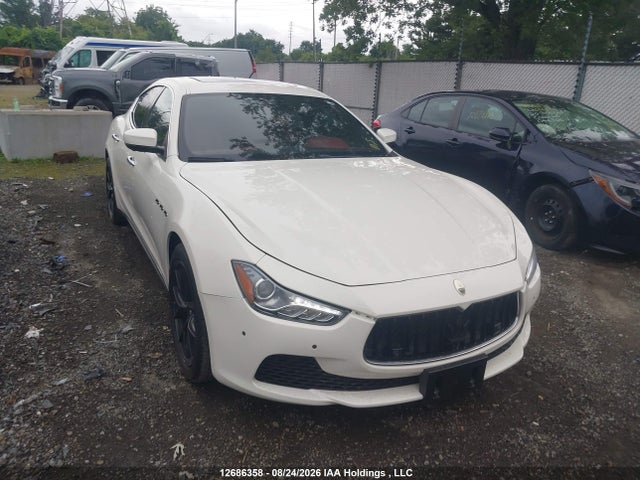 Продажа на аукционе авто 2017 Maserati Ghibli S Q4, vin: ZAM57RTS1H1196468, номер лота: 12686358