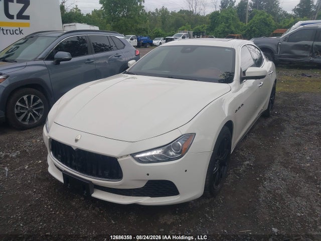 Продажа на аукционе авто 2017 Maserati Ghibli S Q4, vin: ZAM57RTS1H1196468, номер лота: 12686358