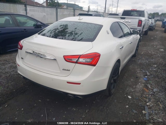 Продажа на аукционе авто 2017 Maserati Ghibli S Q4, vin: ZAM57RTS1H1196468, номер лота: 12686358