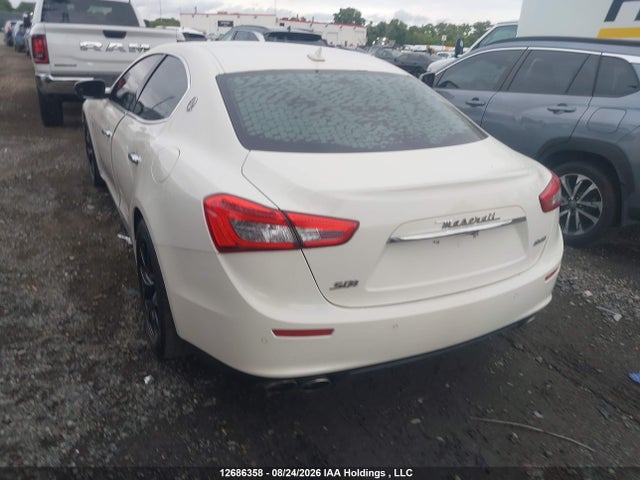 Продажа на аукционе авто 2017 Maserati Ghibli S Q4, vin: ZAM57RTS1H1196468, номер лота: 12686358