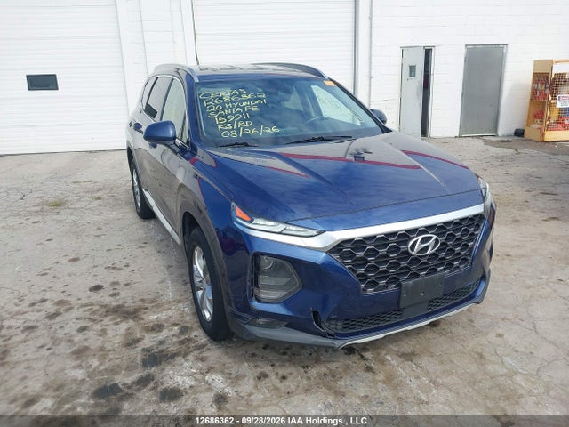2020 Hyundai Santa Fe Se მანქანა იყიდება აუქციონზე, vin: 5NMS2CAD8LH159911, აუქციონის ნომერი: 12686362