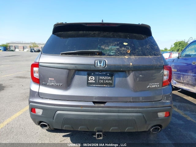 2019 Honda Passport Sport მანქანა იყიდება აუქციონზე, vin: 5FNYF8H24KB503458, აუქციონის ნომერი: 12686375