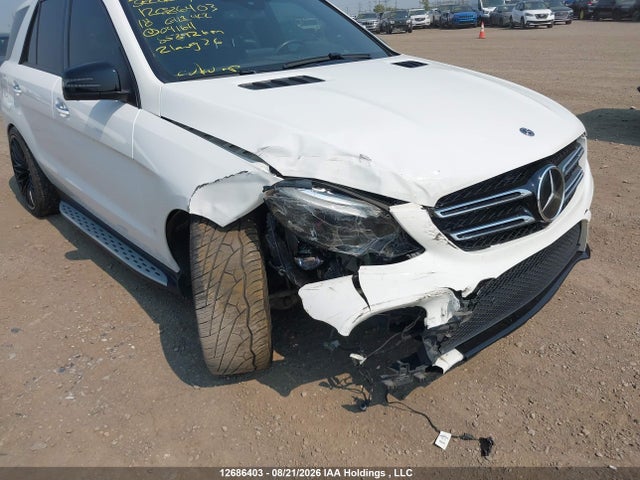 Aukcja sprzedaży 2018 Mercedes-benz Gle 400 4matic, vin: 4JGDA5GB6JB041611, numer aukcji: 12686403