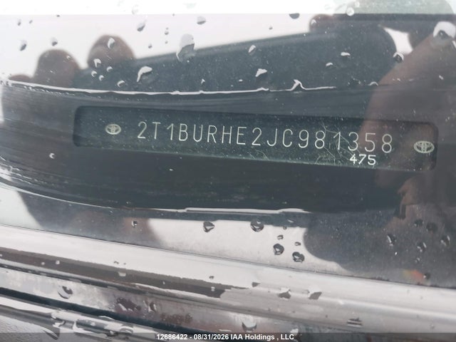 Toyota COROLLA SE 2018 2T1BURHE2JC981358 Image 19