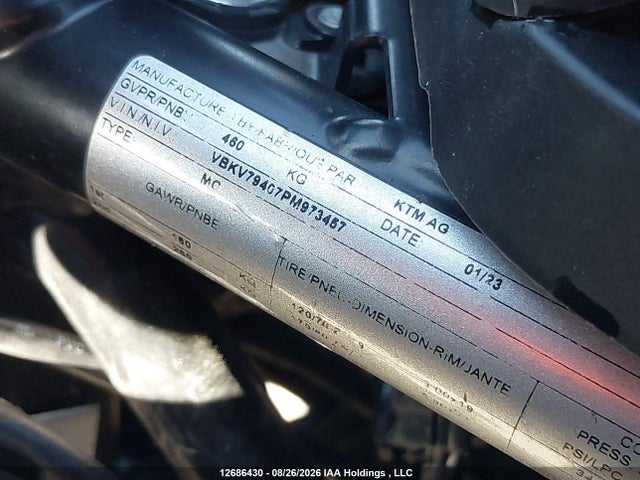 KTM 1290 Super Adventure S 2023 VBKV79407PM973457 Image 14