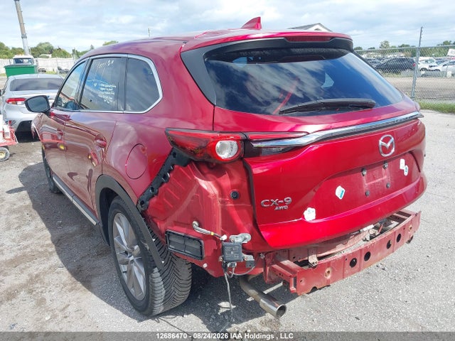 12686470 :رقم المزاد ، JM3TCBDY2M0452092 vin ، 2021 Mazda Cx-9 Gt/kuro Edition مزاد بيع
