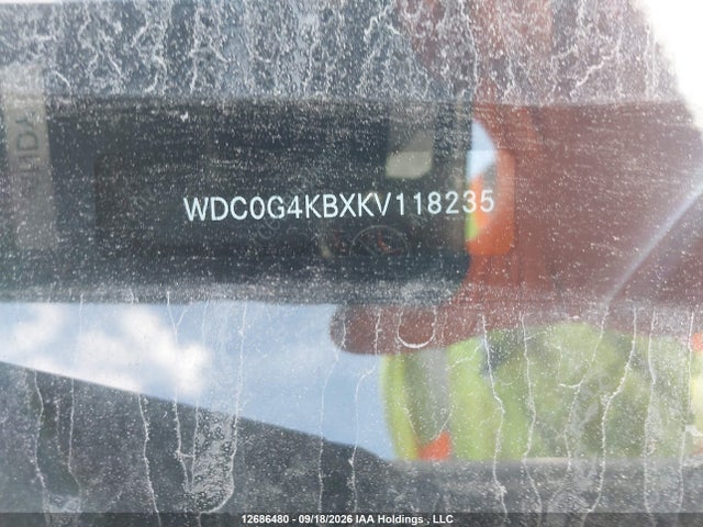 2019 Mercedes-benz Glc 300 4matic მანქანა იყიდება აუქციონზე, vin: WDC0G4KBXKV118235, აუქციონის ნომერი: 12686480